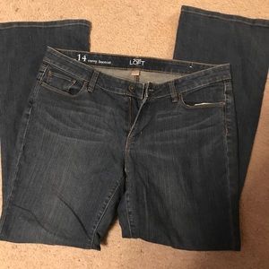 Brand new Loft Bootcut jeans!!